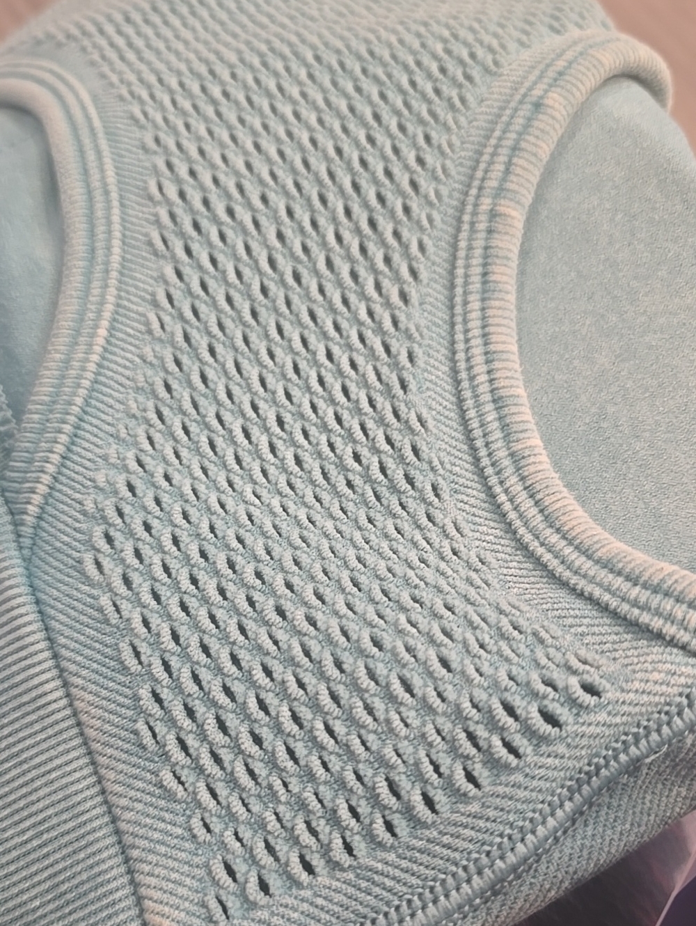 JOY LAB CROPPED FIT TANK WITH BUILT IN BRA AND REMOVABLE PADS - Picture 12 of 12